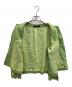中古・古着 LEONARD (レオナール) フリンジセットアップ グリーン サイズ:SIZE80：18000円
