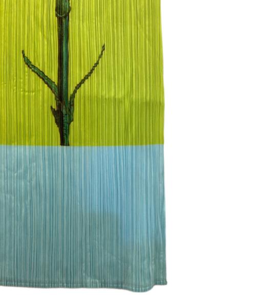 PLEATS PLEASE（プリーツプリーズ）PLEATS PLEASE (プリーツプリーズ) カーネーションロングプリーツスカート ブルー サイズ:SIZE 2の古着・服飾アイテム