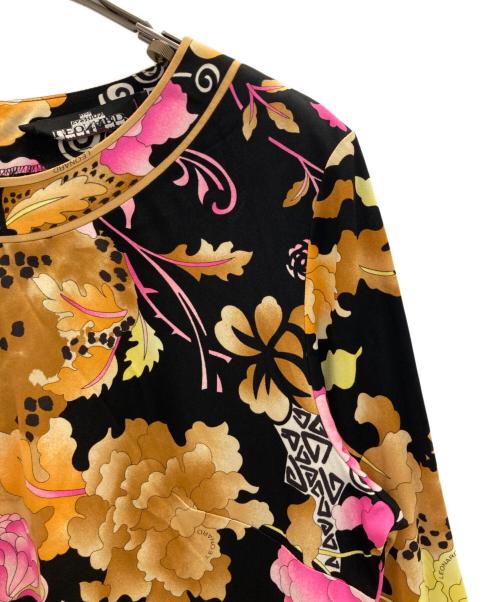 LEONARD（レオナール）LEONARD (レオナール) アンサンブルジャケット ブラック×イエロー サイズ:XLの古着・服飾アイテム