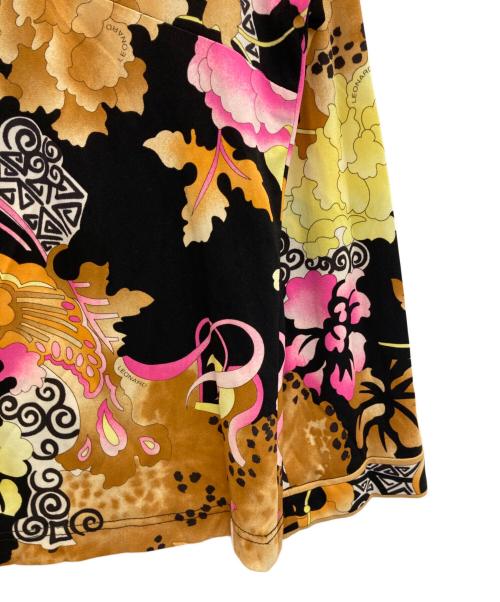 LEONARD（レオナール）LEONARD (レオナール) アンサンブルジャケット ブラック×イエロー サイズ:XLの古着・服飾アイテム