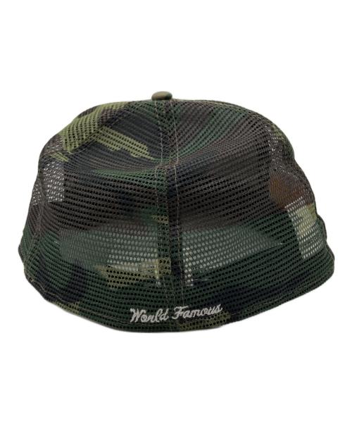 SUPREME（シュプリーム）SUPREME (シュプリーム) New Era (ニューエラ) Box Logo Mesh Back オリーブ サイズ:7　3/4の古着・服飾アイテム