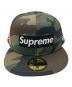 中古・古着 SUPREME (シュプリーム) New Era (ニューエラ) Box Logo Mesh Back オリーブ サイズ:7　3/4：8000円