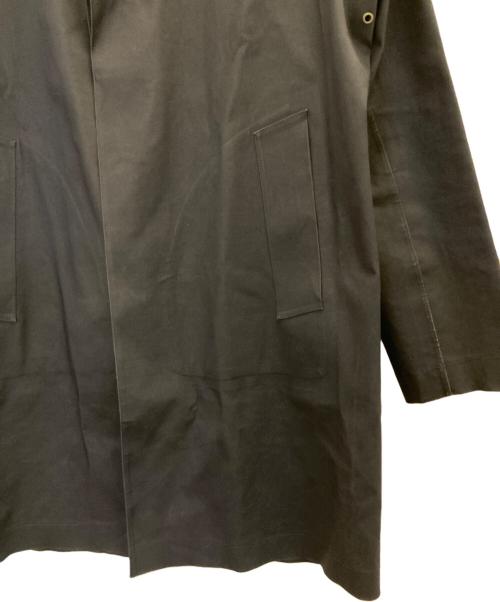 HANCOCK（ハンコック）HANCOCK (ハンコック) ゴム引きステンカラーコート ネイビー サイズ:40の古着・服飾アイテム