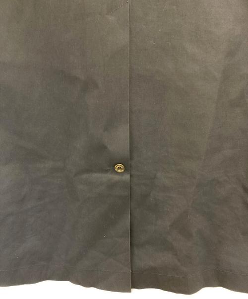 HANCOCK（ハンコック）HANCOCK (ハンコック) ゴム引きステンカラーコート ネイビー サイズ:40の古着・服飾アイテム