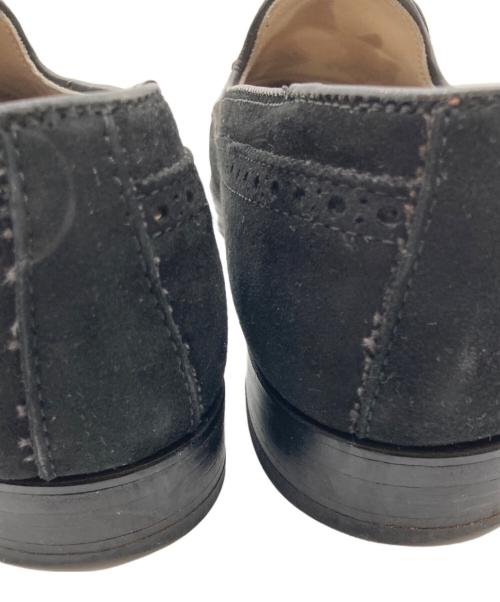 Alden（オールデン）Alden (オールデン) UNITED ARROWS (ユナイテッドアローズ) 別注スエードタッセルローファー ブラック サイズ:7の古着・服飾アイテム
