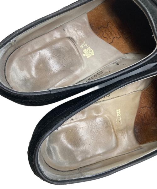 Alden（オールデン）Alden (オールデン) UNITED ARROWS (ユナイテッドアローズ) 別注スエードタッセルローファー ブラック サイズ:7の古着・服飾アイテム