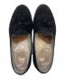 中古・古着 Alden (オールデン) UNITED ARROWS (ユナイテッドアローズ) 別注スエードタッセルローファー ブラック サイズ:7：26000円