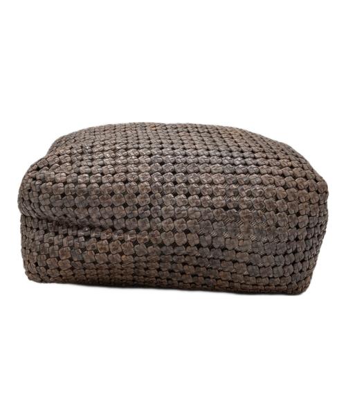 MUZICA VITA（ムジカ ヴィータ）MUZICA VITA (ムジカ ヴィータ) メッシュトートバッグ ブラウンの古着・服飾アイテム