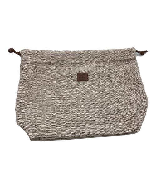 MUZICA VITA（ムジカ ヴィータ）MUZICA VITA (ムジカ ヴィータ) メッシュトートバッグ ブラウンの古着・服飾アイテム