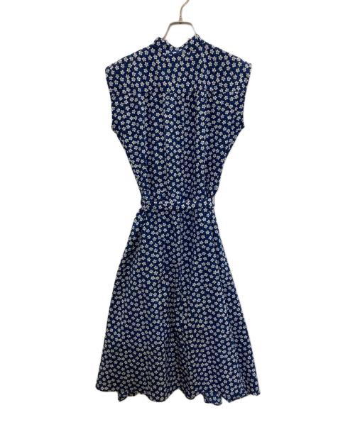 LAUREN RALPH LAUREN（ローレンラルフローレン）LAUREN RALPH LAUREN (ローレンラルフローレン) ノースリーブワンピース ブルー サイズ:SIZE00の古着・服飾アイテム