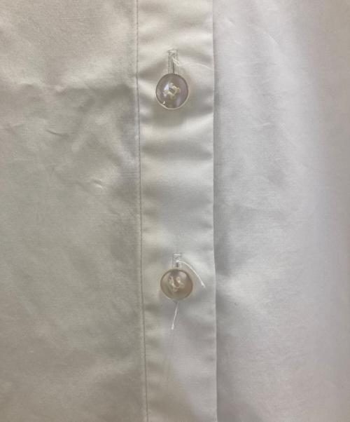 ENFOLD（エンフォルド）ENFOLD (エンフォルド) SOMELOS 5分袖 BIG SHIRT ホワイト サイズ:SIZE38の古着・服飾アイテム