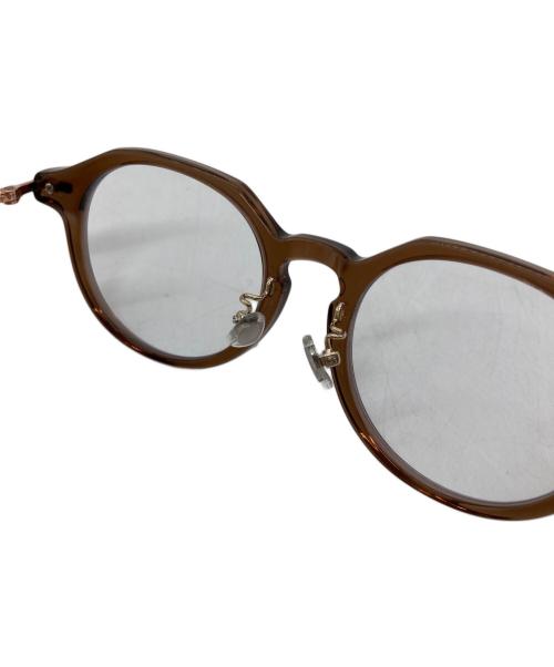 Zoff（ゾフ）Zoff (ゾフ) kirimaru 眼鏡 ブラウンの古着・服飾アイテム