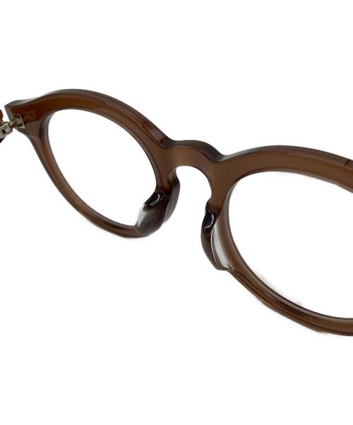 Zoff（ゾフ）Zoff (ゾフ) kirimaru 眼鏡 ブラウン サイズ:50□22-145の古着・服飾アイテム