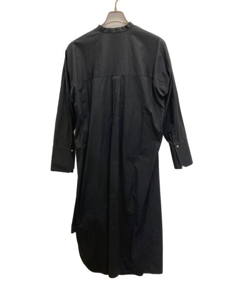 ENFOLD（エンフォルド）ENFOLD (エンフォルド) レイヤードシャツワンピース ブラック サイズ:SIZE38の古着・服飾アイテム
