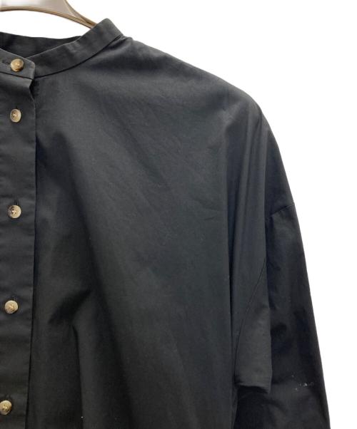 ENFOLD（エンフォルド）ENFOLD (エンフォルド) レイヤードシャツワンピース ブラック サイズ:SIZE38の古着・服飾アイテム