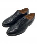 JOHNSTON&MURPHYジョンストン＆マーフィー）の古着「ブローグシューズ」｜ブラック