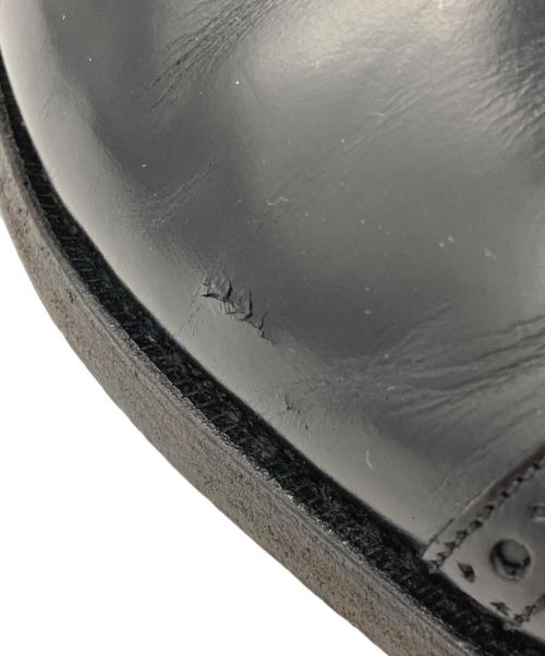 JOHNSTON&MURPHY（ジョンストン＆マーフィー）JOHNSTON&MURPHY (ジョンストン＆マーフィー) ブローグシューズ ブラック サイズ:9　1/2の古着・服飾アイテム