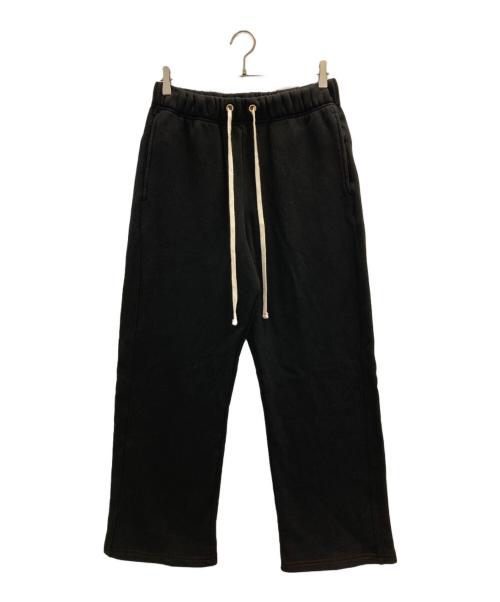 LES TIEN（レスティエン）LES TIEN (レスティエン) スウェットパンツ ブラック サイズ:Mの古着・服飾アイテム