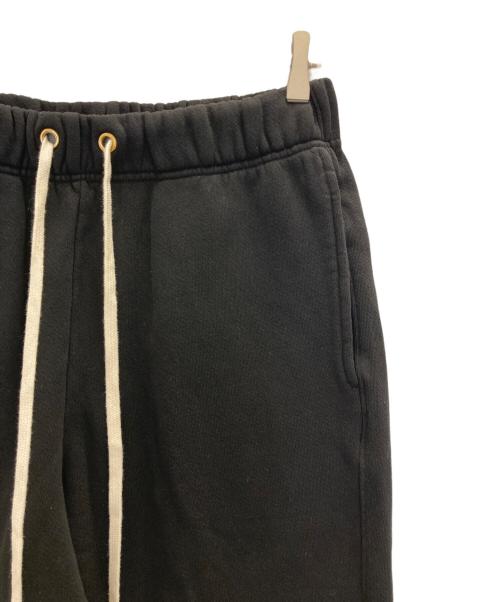 LES TIEN（レスティエン）LES TIEN (レスティエン) スウェットパンツ ブラック サイズ:Mの古着・服飾アイテム