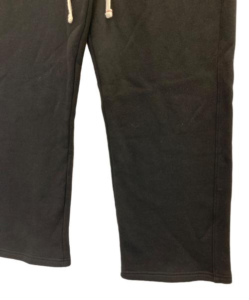 LES TIEN（レスティエン）LES TIEN (レスティエン) スウェットパンツ ブラック サイズ:Mの古着・服飾アイテム