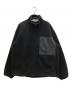 UNIVERSAL PRODUCTS.（ユニバーサルプロダクツ）の古着「FLEECE ZIP CARDIGAN」｜ブラック