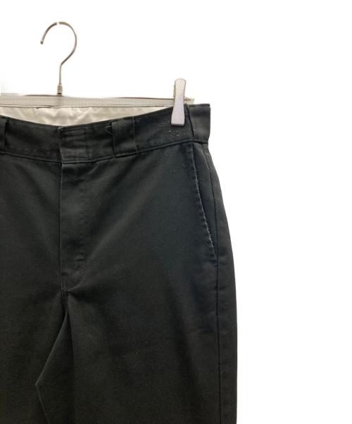 Dickies（ディッキーズ）Dickies (ディッキーズ) Ron Herman (ロンハーマン) ダメージ加工ワークパンツ ブラック サイズ:81cm(w32)の古着・服飾アイテム