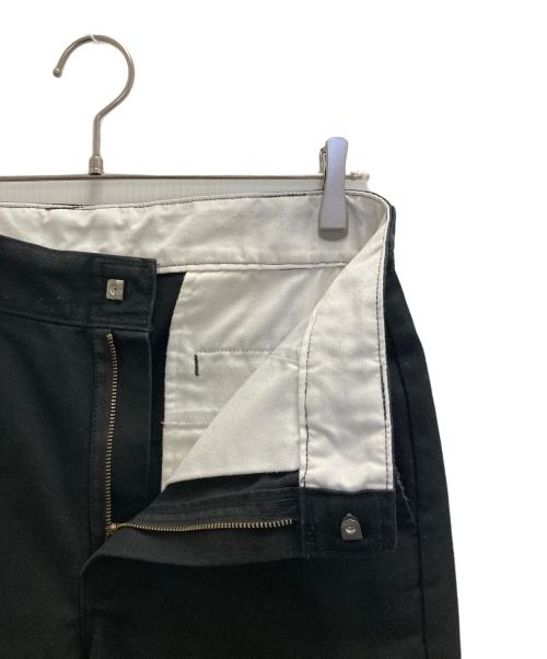 Dickies（ディッキーズ）Dickies (ディッキーズ) Ron Herman (ロンハーマン) ダメージ加工ワークパンツ ブラック サイズ:81cm(w32)の古着・服飾アイテム