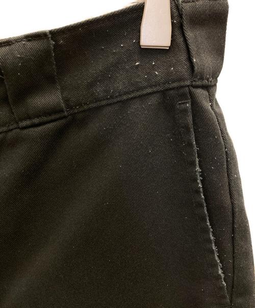 Dickies（ディッキーズ）Dickies (ディッキーズ) Ron Herman (ロンハーマン) ダメージ加工ワークパンツ ブラック サイズ:81cm(w32)の古着・服飾アイテム