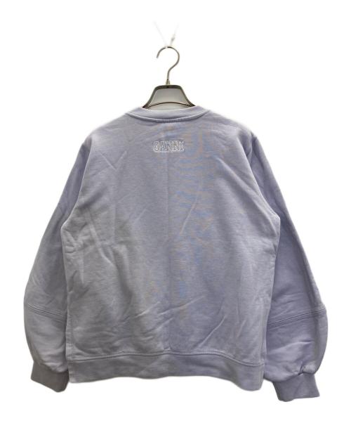 GANNI（ガニー）Ganni (ガニー) ボリュームスリーブスウェット ラベンダー サイズ:Ⅿの古着・服飾アイテム