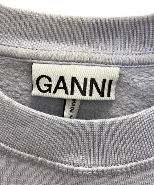 GANNI（ガニー）Ganni (ガニー) ボリュームスリーブスウェット ラベンダー サイズ:Ⅿの古着・服飾アイテム