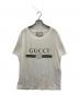 GUCCI（グッチ）の古着「ロゴ ウォッシュドオーバーサイズ Tシャツ」｜ホワイト