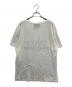 GUCCI (グッチ) ロゴ ウォッシュドオーバーサイズ Tシャツ ホワイト サイズ:S：15000円