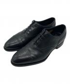 Edward Greenエドワードグリーン）の古着「セミブローグシューズ」｜ブラック