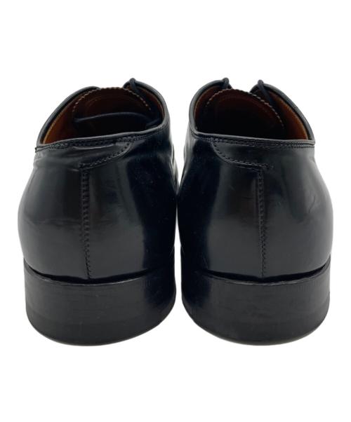 Alden（オールデン）ALDEN (オールデン) コードバンパンチドキャップトゥシューズ ブラック サイズ:8Cの古着・服飾アイテム