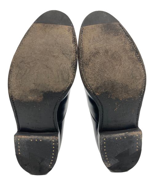 Alden（オールデン）ALDEN (オールデン) コードバンパンチドキャップトゥシューズ ブラック サイズ:8Cの古着・服飾アイテム