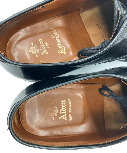 Alden（オールデン）ALDEN (オールデン) コードバンパンチドキャップトゥシューズ ブラック サイズ:8Cの古着・服飾アイテム