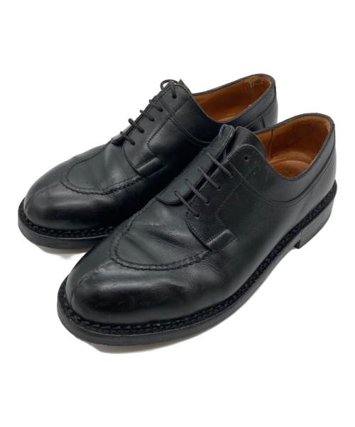 J.M.WESTON（ジェイエムウエストン）J.M.WESTON (ジェイエムウエストン) Uチップシューズ ブラック サイズ:8Eの古着・服飾アイテム