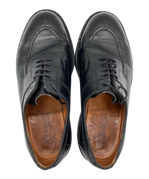 J.M.WESTON（ジェイエムウエストン）J.M.WESTON (ジェイエムウエストン) Uチップシューズ ブラック サイズ:8Eの古着・服飾アイテム