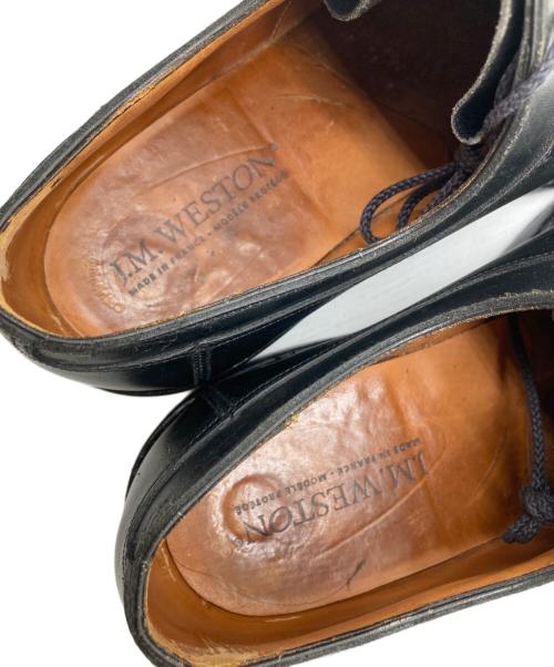 J.M.WESTON（ジェイエムウエストン）J.M.WESTON (ジェイエムウエストン) Uチップシューズ ブラック サイズ:8Eの古着・服飾アイテム
