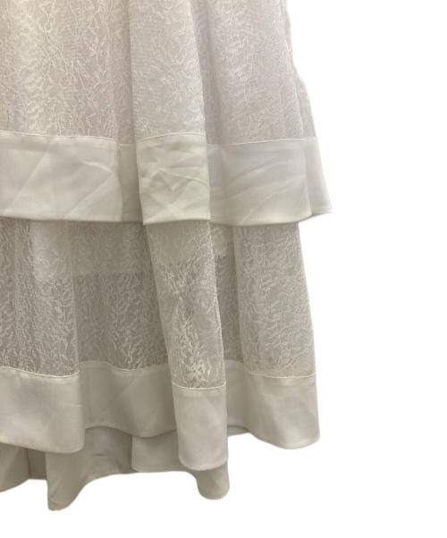 furfur（ファーファー）FURFUR (ファーファー) チュールスカート ホワイト サイズ:ONESIZEの古着・服飾アイテム