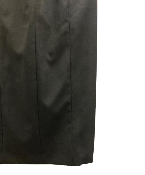 anuans（アニュアンス）anuans (アニュアンス) レイヤードスリットスカート ブラック サイズ:Mの古着・服飾アイテム