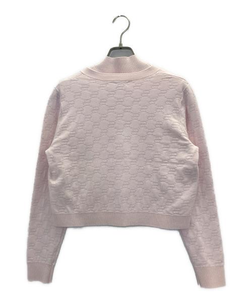 CELFORD（セルフォード）CELFORD (セルフォード) モノグラムアンサンブルニット ピンク サイズ:FREEの古着・服飾アイテム