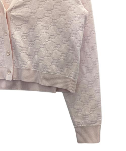 CELFORD（セルフォード）CELFORD (セルフォード) モノグラムアンサンブルニット ピンク サイズ:FREEの古着・服飾アイテム