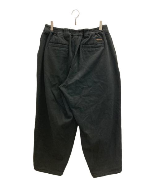 TIGHTBOOTH PRODUCTION（タイトブースプロダクション）TIGHTBOOTH PRODUCTION (タイトブースプロダクション) WOOL HERRINGBONE BALLOON PANTS ブラック サイズ:Ⅼの古着・服飾アイテム