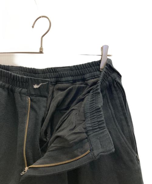 TIGHTBOOTH PRODUCTION（タイトブースプロダクション）TIGHTBOOTH PRODUCTION (タイトブースプロダクション) WOOL HERRINGBONE BALLOON PANTS ブラック サイズ:Ⅼの古着・服飾アイテム