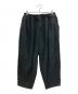 TIGHTBOOTH PRODUCTION（タイトブースプロダクション）の古着「WOOL HERRINGBONE BALLOON PANTS」｜ブラック