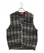 SUPREMEシュプリーム）の古着「Speckled Zip Up Sweater Vest」｜グレー