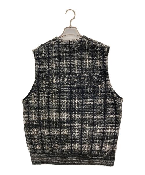 SUPREME（シュプリーム）SUPREME (シュプリーム) Speckled Zip Up Sweater Vest グレー サイズ:Mの古着・服飾アイテム