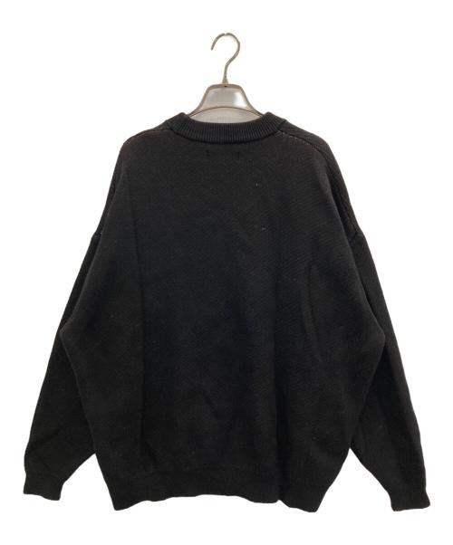 TIGHTBOOTH PRODUCTION（タイトブースプロダクション）TIGHTBOOTH PRODUCTION (タイトブースプロダクション) Bite Knit Sweater ブラック サイズ:Mの古着・服飾アイテム