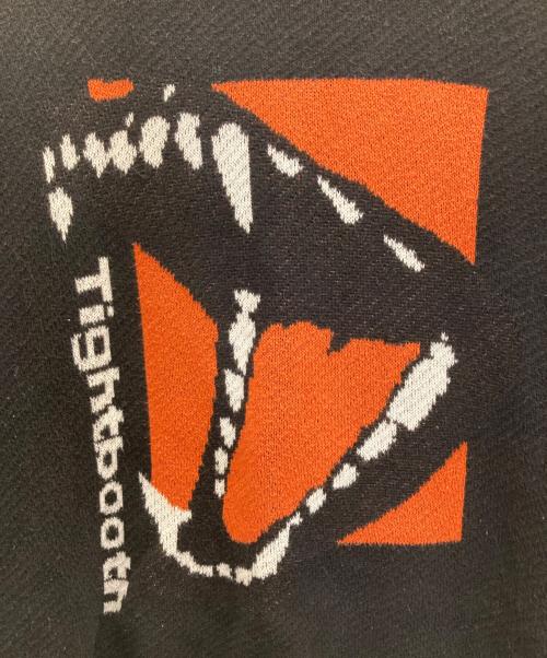 TIGHTBOOTH PRODUCTION（タイトブースプロダクション）TIGHTBOOTH PRODUCTION (タイトブースプロダクション) Bite Knit Sweater ブラック サイズ:Mの古着・服飾アイテム